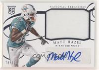 Rookie Materials Signatures - Matt Hazel #/99