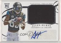 Rookie Materials Signatures - Allen Hurns #/99