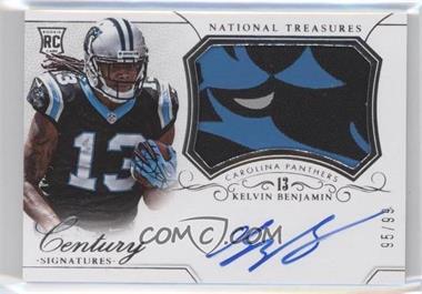 2014 Panini National Treasures - [Base] #275 - Rookie Patch Century Materials Signatures - Kelvin Benjamin /99