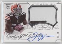 Rookie Patch Century Materials Signatures - Terrance West #/99