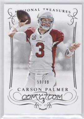 2014 Panini National Treasures - [Base] #4 - Carson Palmer /99