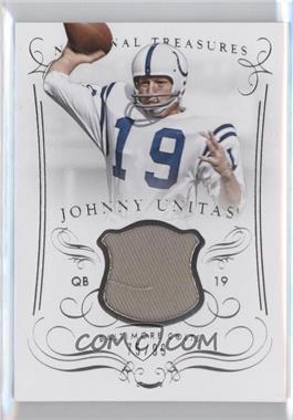 2014 Panini National Treasures - Materials #M-JU - Johnny Unitas /99