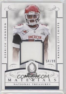 2014 Panini National Treasures - Pro Bowl Materials #PB-DJ13 - Derrick Johnson /99