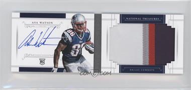 2014 Panini National Treasures - Rookie Jumbo Signature Booklets - Prime #RJ-AW - Asa Watson /99