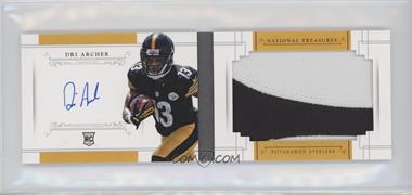 2014 Panini National Treasures - Rookie Jumbo Signature Booklets - Prime #RJ-DA - Dri Archer /99