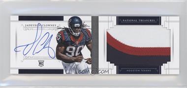 2014 Panini National Treasures - Rookie Jumbo Signature Booklets - Prime #RJ-JC - Jadeveon Clowney /99