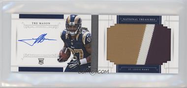 2014 Panini National Treasures - Rookie Jumbo Signature Booklets - Prime #RJ-TM - Tre Mason /99