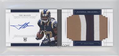 2014 Panini National Treasures - Rookie Jumbo Signature Booklets - Prime #RJ-TM - Tre Mason /99