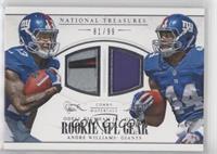 Andre Williams, Odell Beckham Jr. #/99