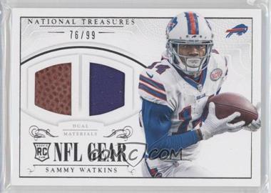 2014 Panini National Treasures - Rookie NFL Gear Materials - Dual #RGD-SW - Sammy Watkins /99