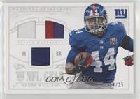 Andre Williams #/25