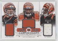 A.J. Green, Andy Dalton, Giovani Bernard #/99