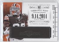 Terrance West #/50