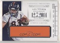 Wes Welker #/25