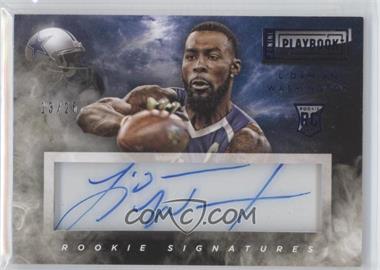 2014 Panini Playbook - [Base] - Blue #133 - Rookie Signatures - L'Damian Washington /25