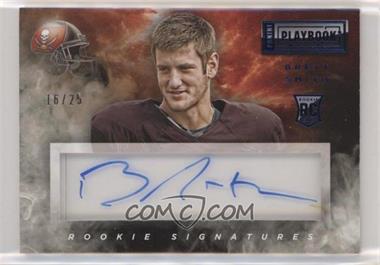 2014 Panini Playbook - [Base] - Blue #135 - Rookie Signatures - Brett Smith /25