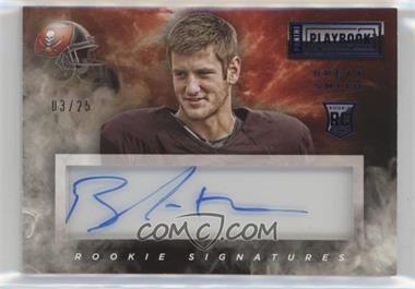 2014 Panini Playbook - [Base] - Blue #135 - Rookie Signatures - Brett Smith /25