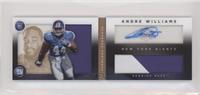 Rookie Booklet - Andre Williams #/99