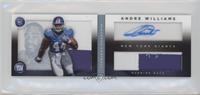 Rookie Booklet - Andre Williams #/49