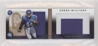 Rookie Booklet - Andre Williams #/25