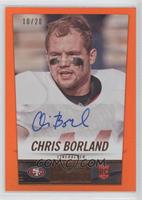 Hot Rookies - Chris Borland #/20