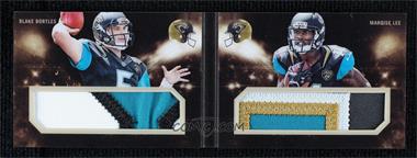 2014 Panini Playbook - Combo - Materials Prime #PC-BL.1 - Blake Bortles, Marqise Lee /10