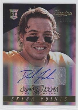 2014 Panini Prestige - [Base] - Extra Points Gold Signatures #227 - Rookie - David Fales /50