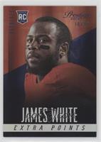 Rookie - James White [Noted] #/25