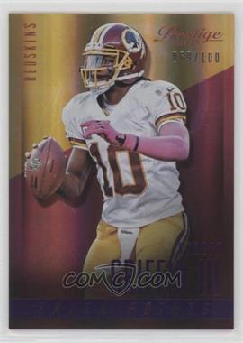 2014 Panini Prestige - [Base] - Extra Points Purple #121 - Robert Griffin III /100