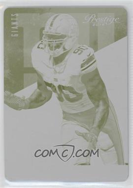 2014 Panini Prestige - [Base] - Printing Plate Yellow #114 - Jason Pierre-Paul /1