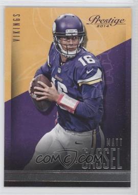 2014 Panini Prestige - [Base] #145 - Matt Cassel