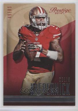 2014 Panini Prestige - [Base] #187 - Colin Kaepernick