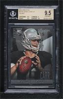 Rookie Image Variation - Derek Carr (Helmet On) [BGS 9.5 GEM MIN…