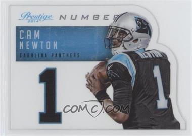 2014 Panini Prestige - Behind the Jersey Numbers #6 - Cam Newton