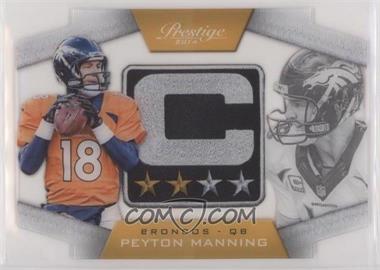 2014 Panini Prestige - Captains #7 - Peyton Manning