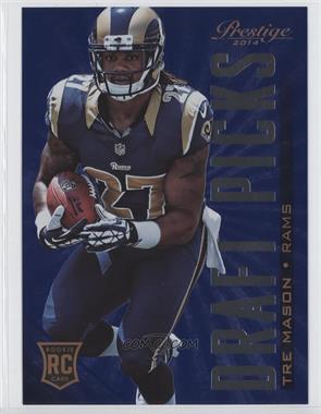 2014 Panini Prestige - Draft Picks - Jumbo Blue #14 - Tre Mason