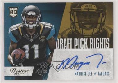 2014 Panini Prestige - Draft Picks - Rights #DPML - Marqise Lee /99