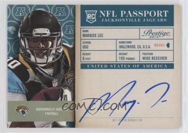 2014 Panini Prestige - NFL Passport Signatures #6 - Marqise Lee