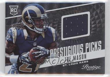 2014 Panini Prestige - Prestigious Picks Jerseys #29 - Tre Mason /99