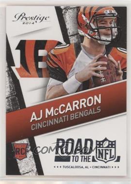 2014 Panini Prestige - Road to the NFL #12 - AJ McCarron