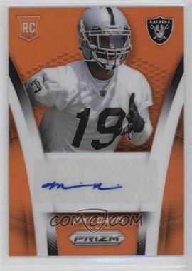 2014 Panini Prizm - Autographed Rookie - Orange Prizm #AR-MD - Mike Davis /50