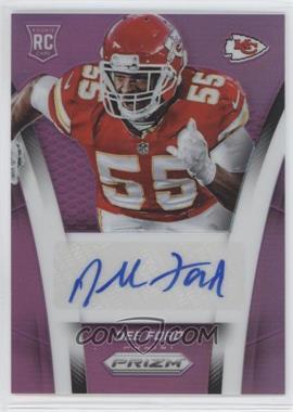 2014 Panini Prizm - Autographed Rookie - Purple Prizm #AR-DE - Dee Ford /5