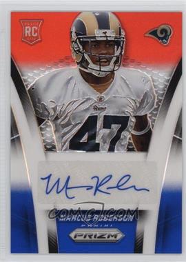 2014 Panini Prizm - Autographed Rookie - Red White & Blue Prizm #AR-MR - Marcus Roberson /100