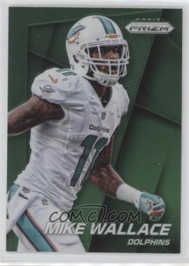 2014 Panini Prizm - [Base] - Green Prizm #107 - Mike Wallace