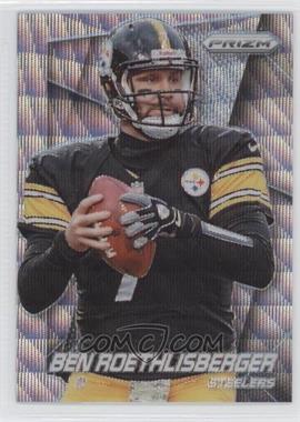 2014 Panini Prizm - [Base] - Light Blue Wave Prizm #174 - Ben Roethlisberger /99