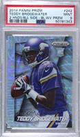 Teddy Bridgewater (Ball in Both Hands, Looking Right) [PSA 9 MINT] #/…
