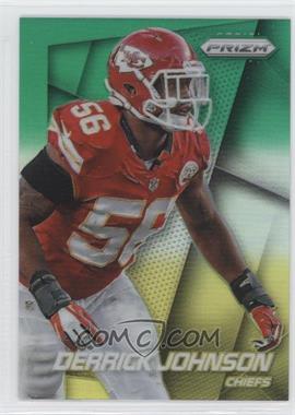 2014 Panini Prizm - [Base] - Neon Green & Yellow Prizm #88 - Derrick Johnson