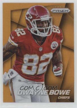 2014 Panini Prizm - [Base] - Orange Prizm #159 - Dwayne Bowe