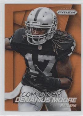 2014 Panini Prizm - [Base] - Orange Prizm #168 - Denarius Moore