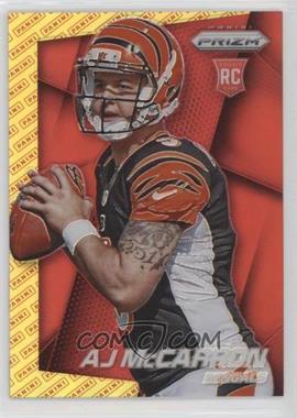 2014 Panini Prizm - [Base] - Panini Prizm #293.3 - AJ McCarron (Ball in Both Hands)